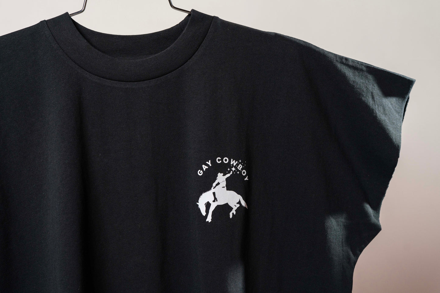 Gay Cowboy Cut Off Tee