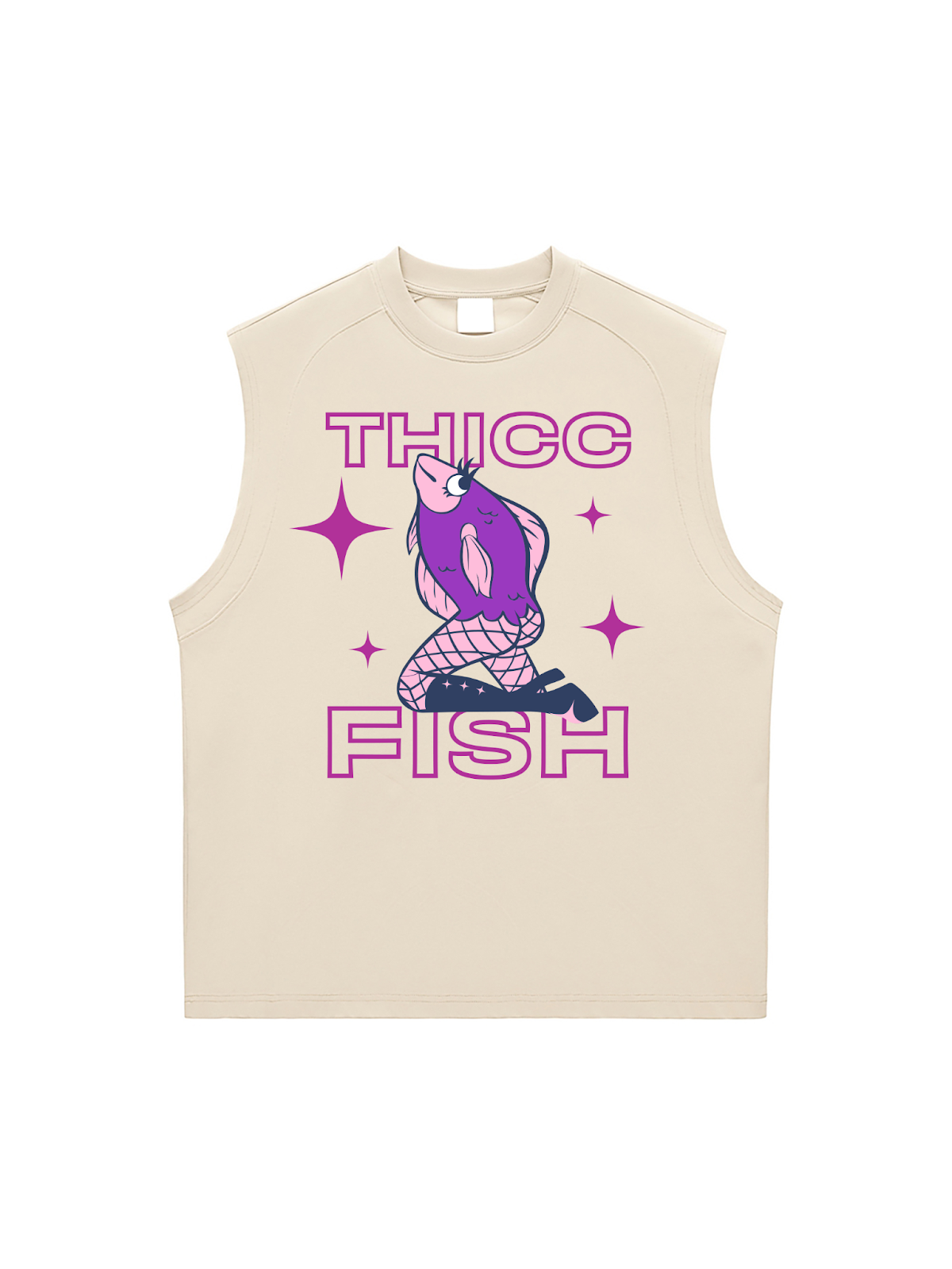 Thicc Fish Cut Off Tee